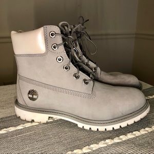 Timberland Premium Boot Gray 8 Womens